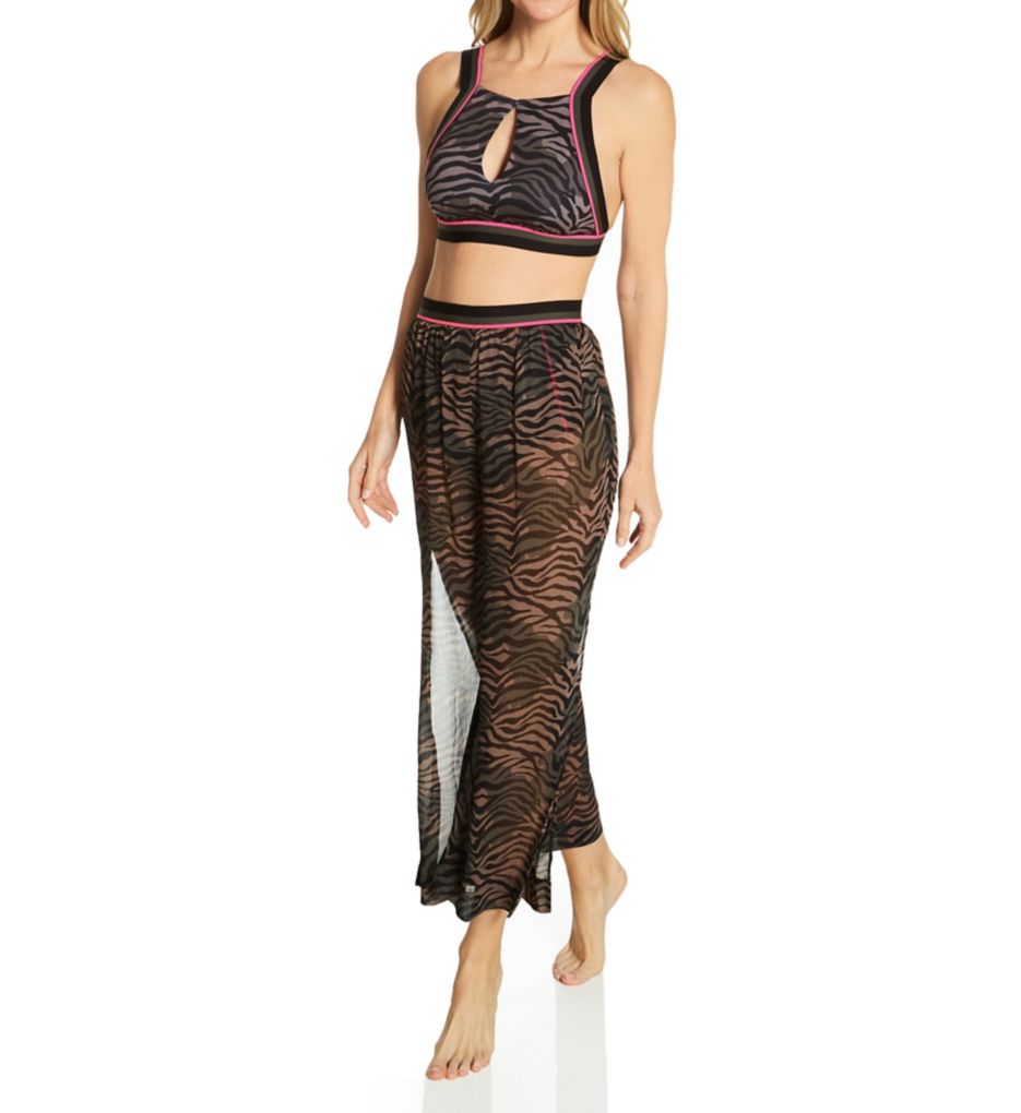 Here Kitty Kitty Slit Side Crop Pant Cover Up-cs1