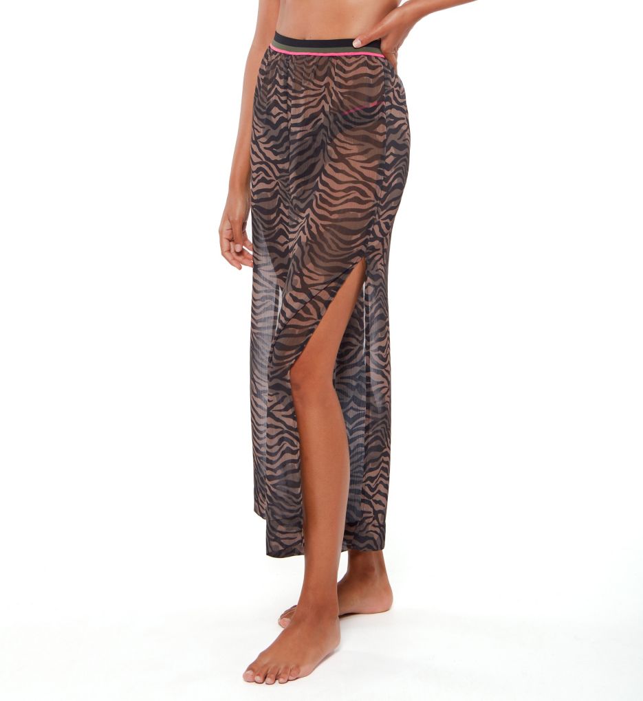 Here Kitty Kitty Slit Side Crop Pant Cover Up-cs2