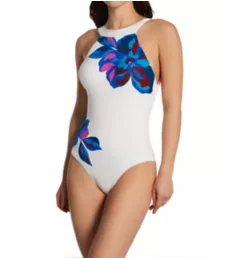 In The Light High Neck Mio One Piece Swimsuit