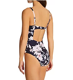 Night Jungle Splice Banded Mio One Piece Swimsuit