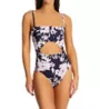 Sanctuary Night Jungle Splice Banded Mio One Piece Swimsuit NJ22604 - Image 1