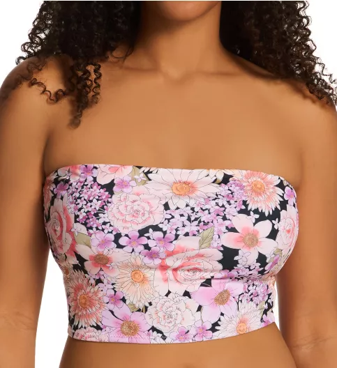 Sanctuary Petal Pusher Crop Bandeau Swim Top PP22401