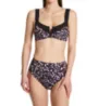 Sanctuary Stay Cool Leopard V-Wire Bralette Swim Top SC22122 - Image 3