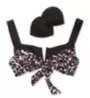 Sanctuary Stay Cool Leopard V-Wire Bralette Swim Top SC22122 - Image 7