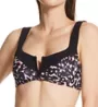 Sanctuary Stay Cool Leopard V-Wire Bralette Swim Top SC22122