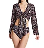 Sanctuary Stay Cool Leopard Knot Front Cover Up Top SC22804 - Image 3