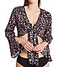 Sanctuary Stay Cool Leopard Knot Front Cover Up Top