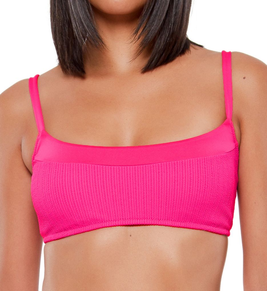 Sandbar Solids Seamed Bralette Swim Top