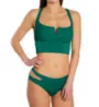 Sanctuary Sandbar Solids V-Wire Crop Racerback Swim Top SS21404 - Image 3