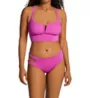 Sanctuary Sandbar Solids V-Wire Crop Racerback Swim Top SS21404 - Image 4