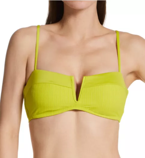 Sanctuary Sandbar Solids V-Wire Bandeau Swim Top SS22120