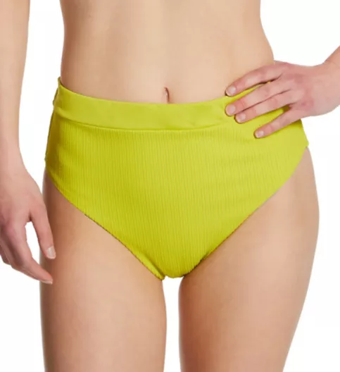 Sanctuary Sandbar Solids Banded High Leg/Rise Swim Bottom SS22509