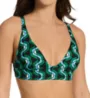 Sanctuary Geo Wave Long Line Tall Triangle Swim Top W23102 - Image 1