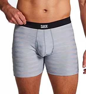 DropTemp Cooling Mesh Boxer Brief with Fly Mid Grey Heather M