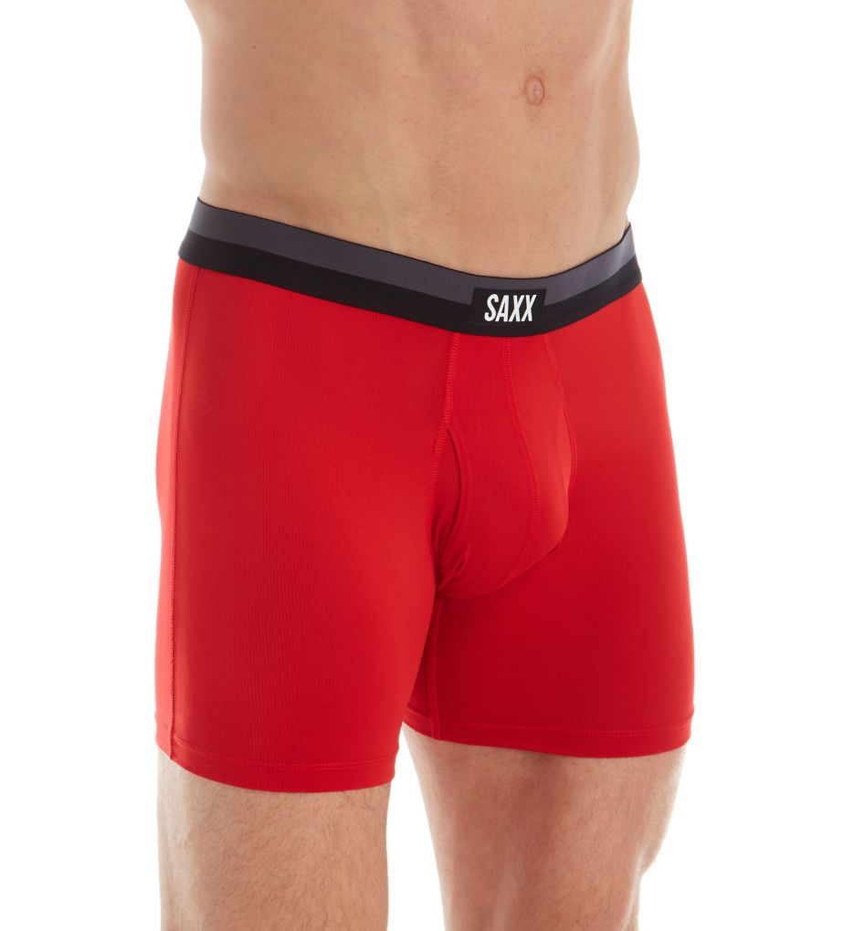 Sport Mesh Boxer Brief with Fly - 2 Pack