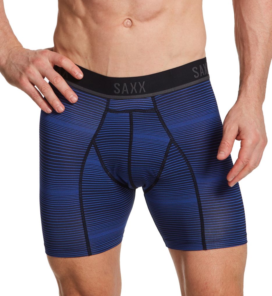 SAXX Kinetic HD Light-Compression Mesh Long Leg Brief