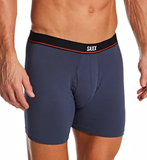 Non-Stop Stretch Cotton Boxer Brief Deep Navy L