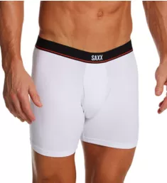 Non-Stop Stretch Cotton Boxer Brief White S