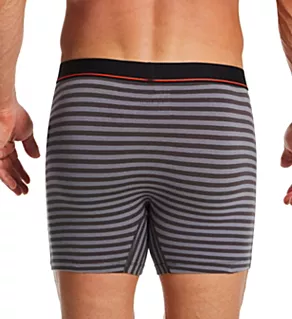 Non-Stop Stretch Cotton Boxer Brief Grey Hiker Stripe M
