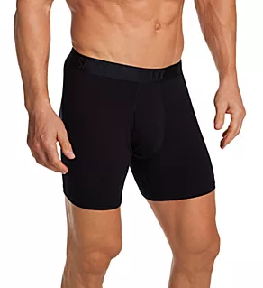 22nd Century Silk Blend Boxer Brief Black L