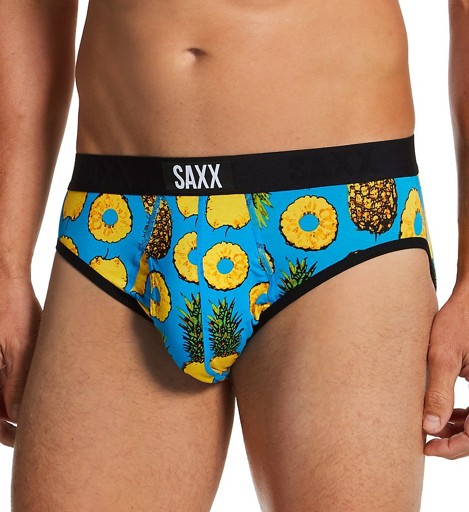 Ultra Moisture Wicking Everyday Fly-Front Brief BLCAMO XL by Saxx