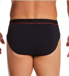 Non-Stop Stretch Cotton Brief BLK S