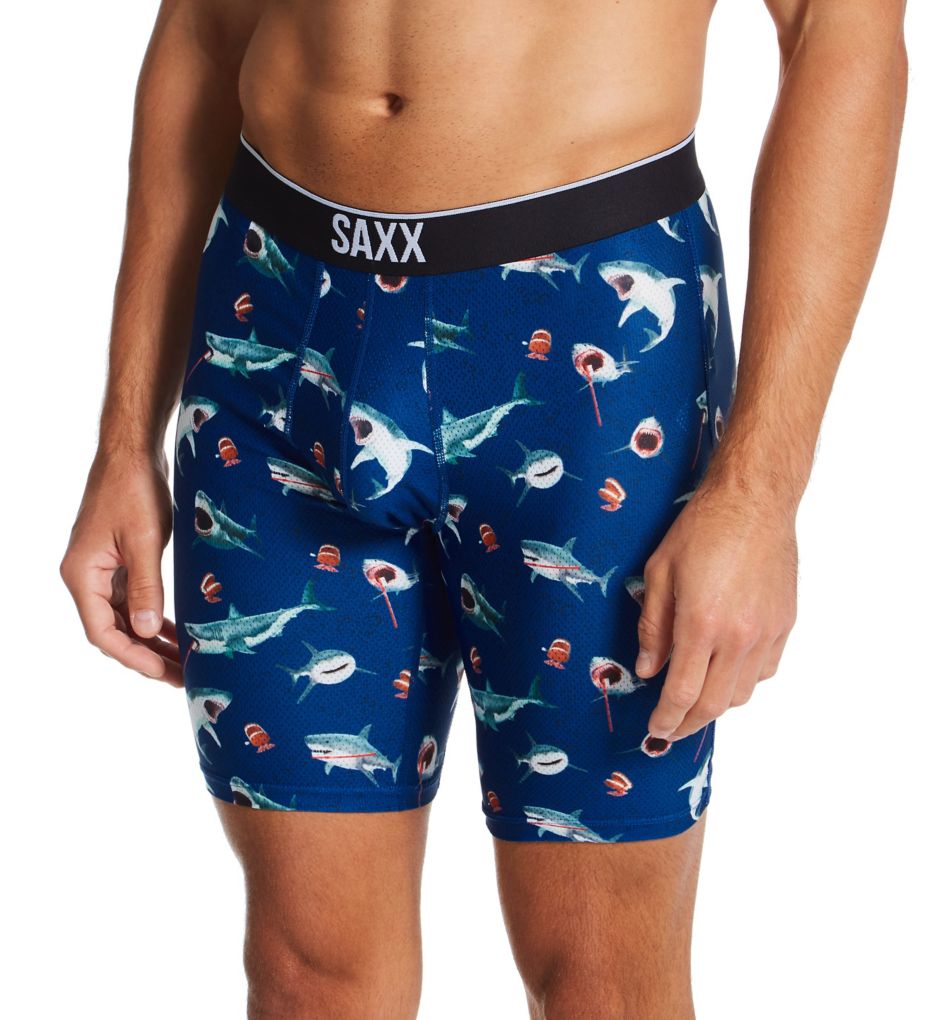 Volt Long Leg Boxer Brief CHOMPR M by Saxx Underwear