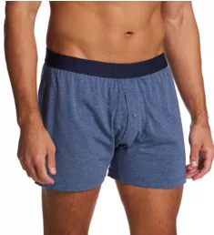 DropTemp Cooling Sleep Boxer Short Dark Denim Heather S