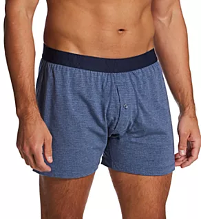 DropTemp Cooling Sleep Boxer Short Dark Denim Heather XL
