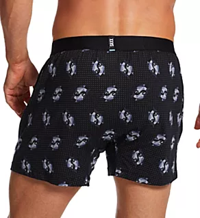 DropTemp Cooling Sleep Boxer Short Angler Wrangler-Black L