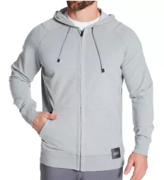 Down Time Full Zip Hoodie Grey Heather M