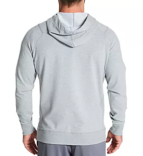 Down Time Full Zip Hoodie Grey Heather L