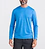 Saxx Underwear DropTemp All Day Cooling Long Sleeve Crew T-Shirt rabluh S 