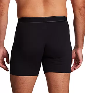 Daytripper Boxer Brief with Fly - 2 Pack Broadcast Stripe/Black M