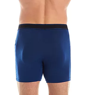 Daytripper Boxer Brief with Fly - 2 Pack Black/City Blue Heath M