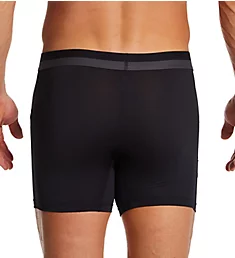 Sport Mesh Boxer Brief with Fly - 2 Pack Cubic Stripe/Black 2XL