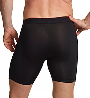 Multi-Sport Mesh Boxer Brief w/ Fly Front - 2 Pack Full Chevron/Black M