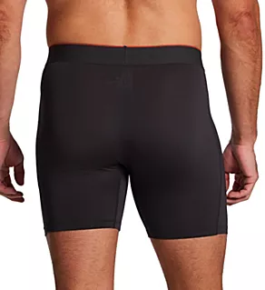 Multi-Sport Mesh Boxer Brief w/ Fly Front - 2 Pack