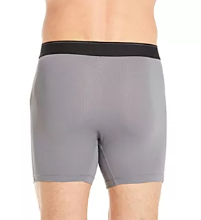 Quest Boxer Brief with Fly - 2 Pack Black/Dark Charcoal II 2XL