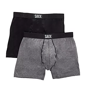 Ultra Boxer Brief With Fly - 2 Pack BGRY 2XL