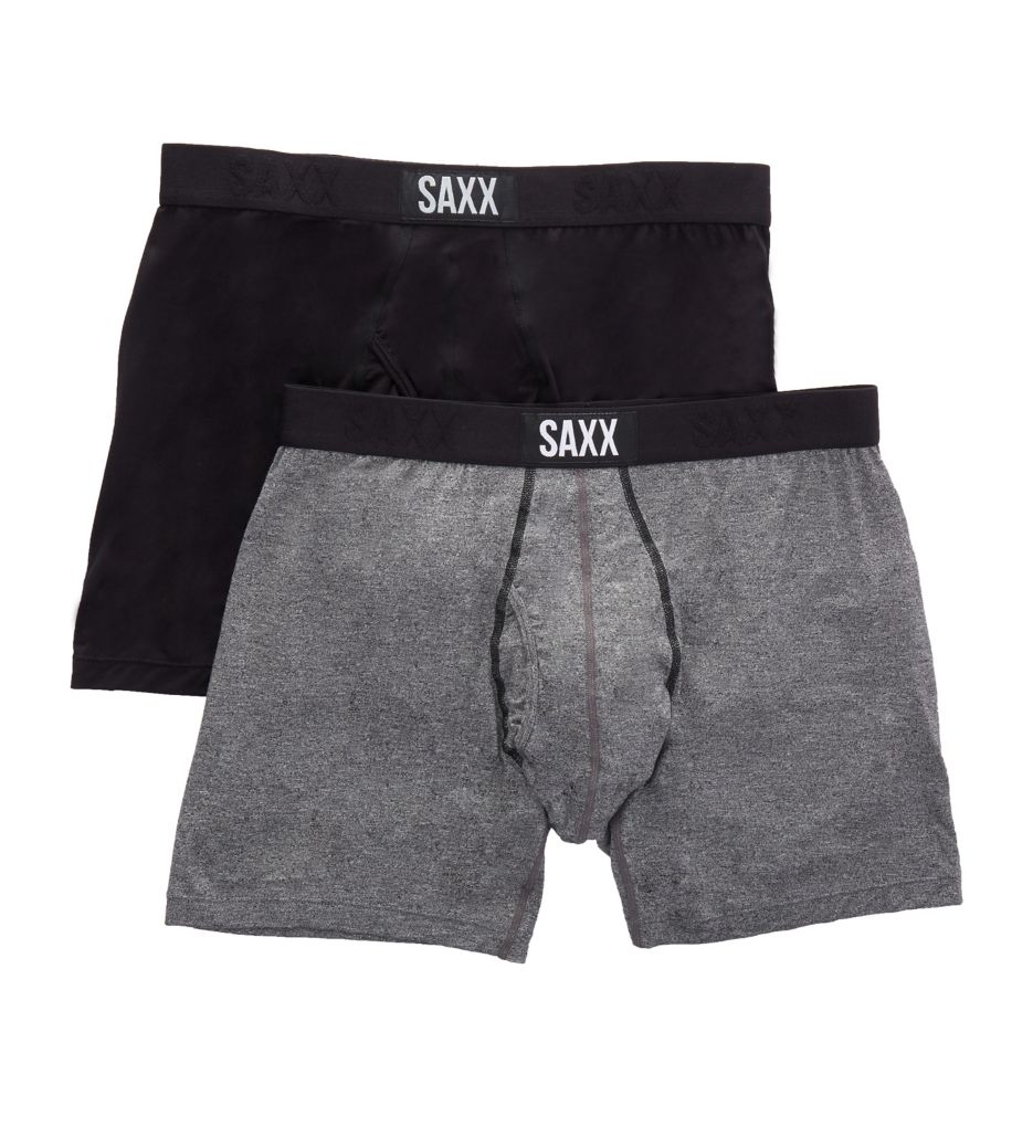 Saxx Underwear Ultra Boxer Brief With Fly - 2 Pack SXPP2U - Image 4