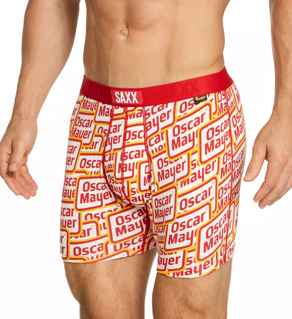 Ultra Oscar Mayer Boxer Brief With Fly - 2 Pack Label Pile-Up S
