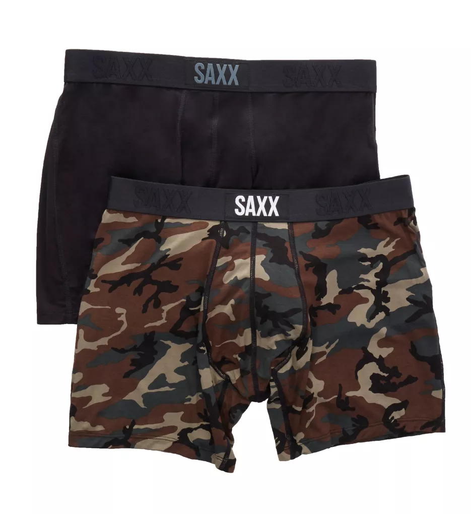 Saxx Underwear Vibe Modern Fit Boxer - 2 Pack SXPP2V - Image 4