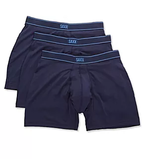Daytripper Boxer Briefs With Fly - 3 Pack Navy L