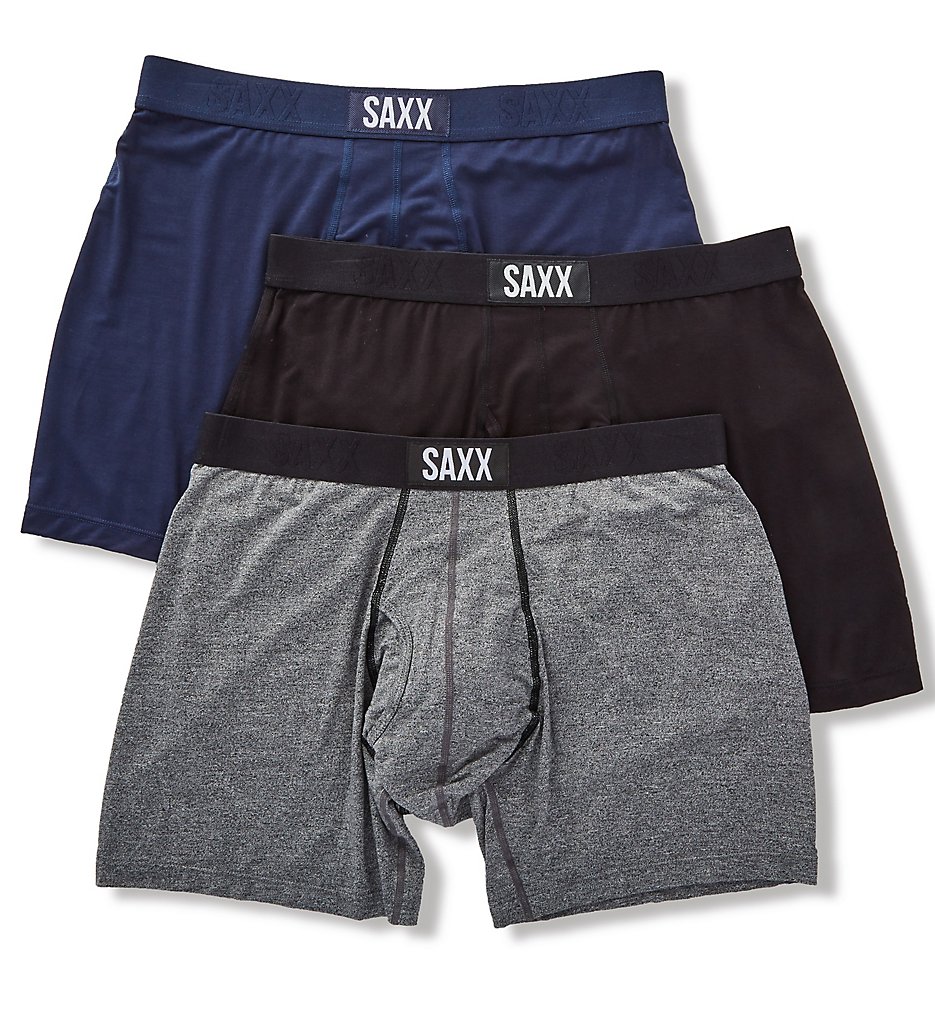 Ultra Boxer Brief With Fly - 3 Pack by Saxx Underwear