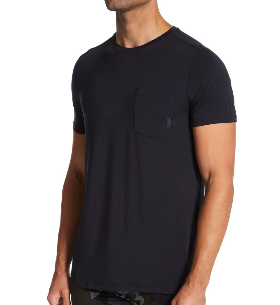 SAXX Long-Sleeve Sleepwalker Stretch-Modal T-Shirt, Sleepwear