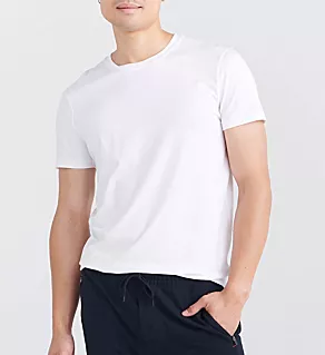 DropTemp Cooling Cotton Crew Neck Undershirt White M
