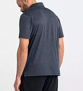 DropTemp All Day Cooling Polo Shirt Turbulence Heather M