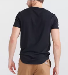 DropTemp Cooling Cotton V-Neck Undershirt Blk S