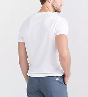DropTemp Cooling Cotton V-Neck Undershirt White S